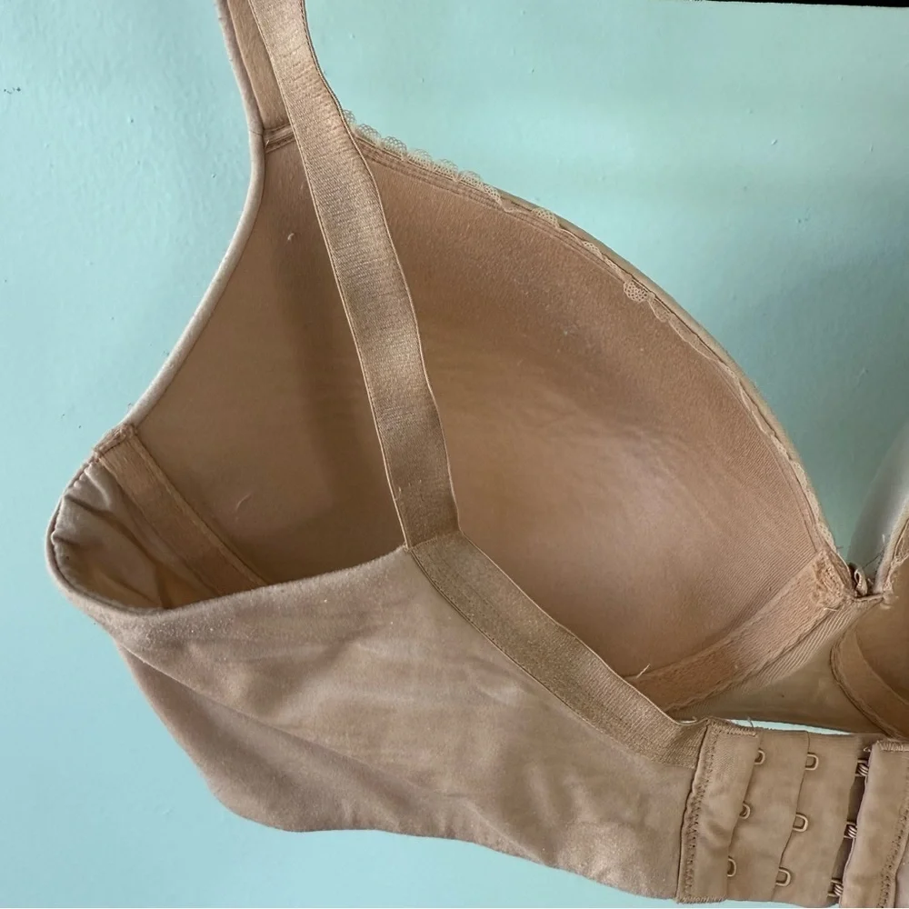 Victorias Secret 40D Lined Perfect Coverage Bra Solid Black